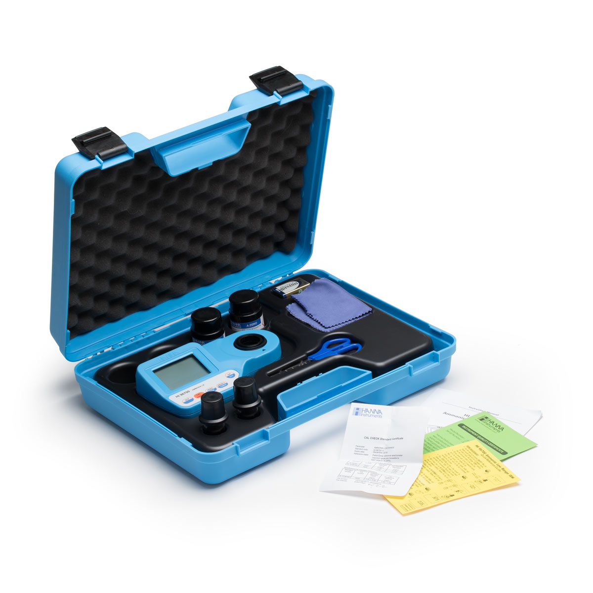 For Free Chlorine Portable Photometer Hanna Instruments HI96762-11 Cal Check Single Parameter Standards Cuvette 