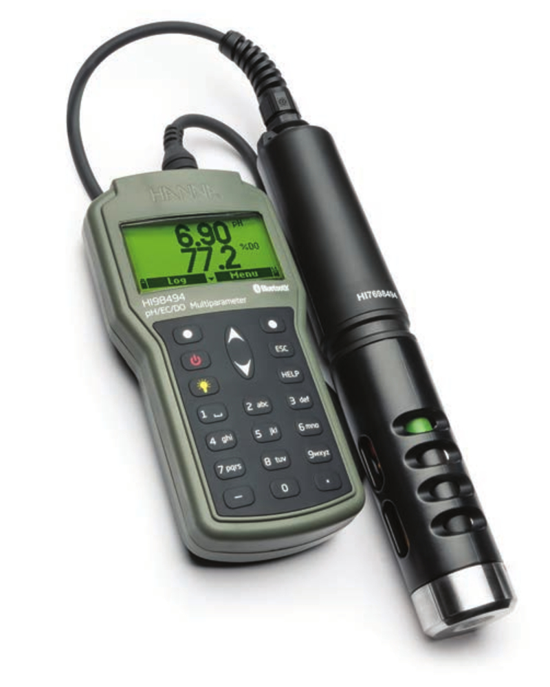 PH-mètre / EC / OD portable avec Bluetooth - HI98494