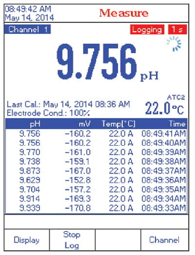 hi5221-logging-feature-screen